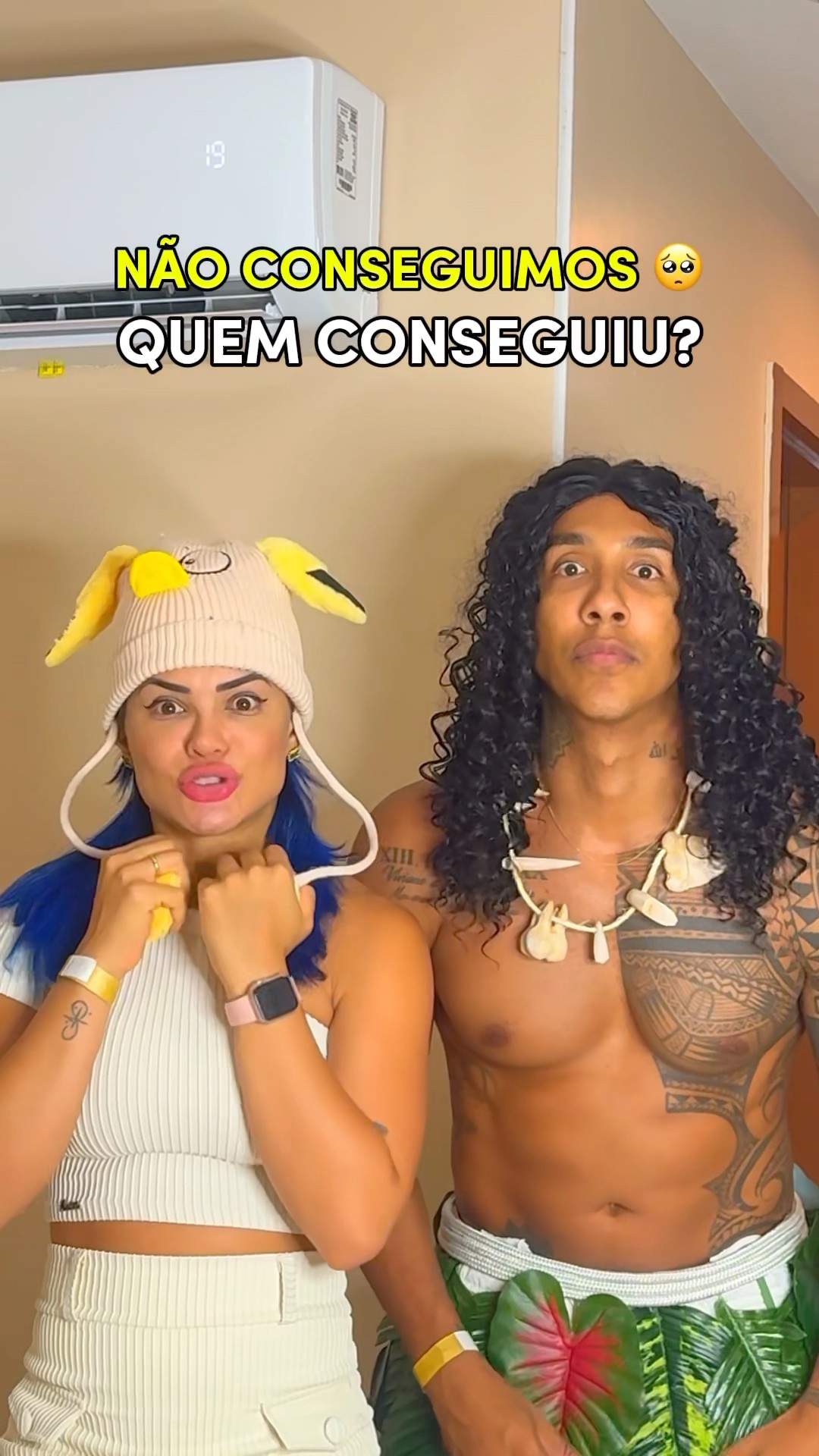 Não conseguimos!?@mayca.brasil #challenge #funnymemes #funny #maui #short #shorts
